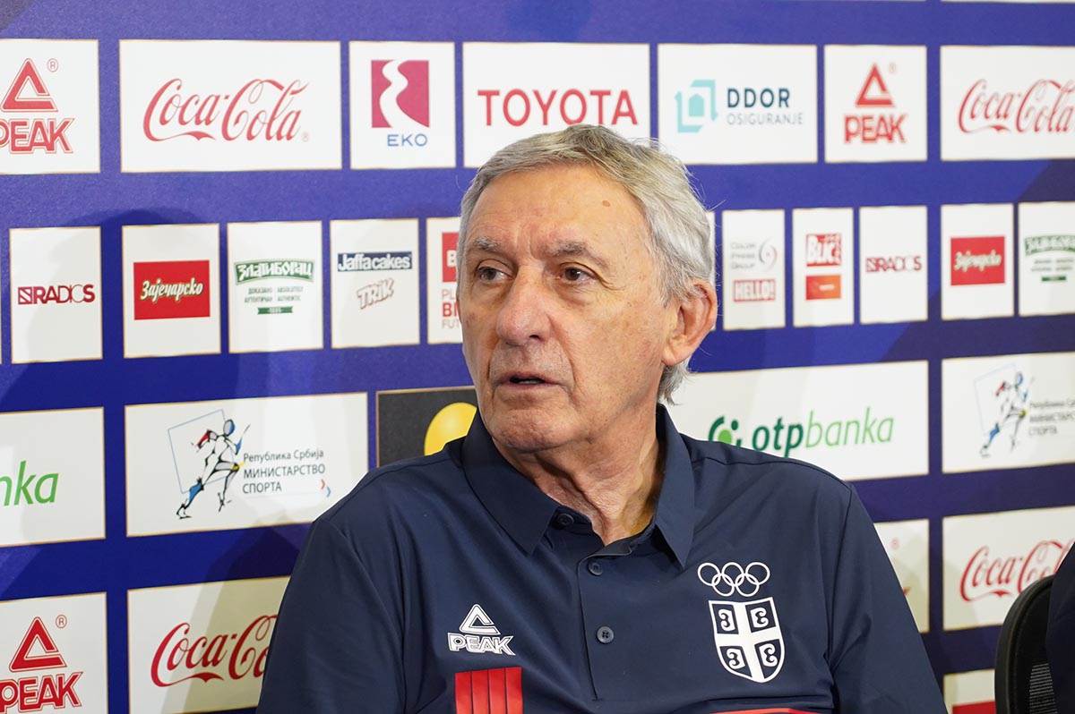 Svetisav Pešić konferencija za medije livestream pred put na Olimpijske igre