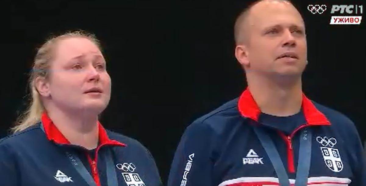 Himna Bože pravde na Olimpijskim igrama, zlato za Zoranu i Mikeca (10).jpg