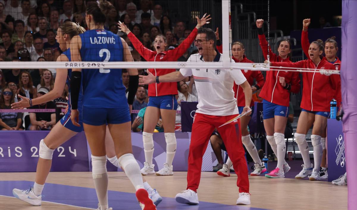 Srbija Amerika uživo odbojkašice Olimpijske igre