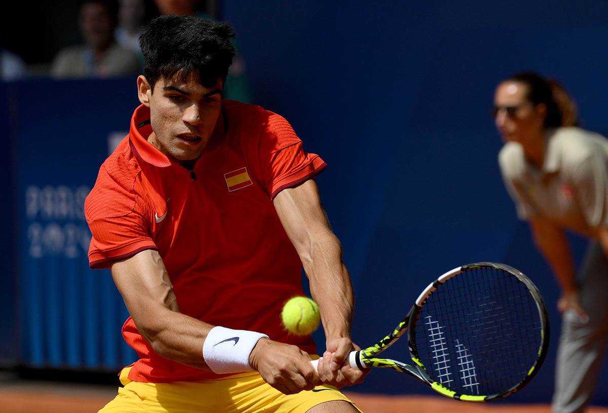 Đoković – Alkaraz finale Olimpijskih igara 2024 (5).jpg