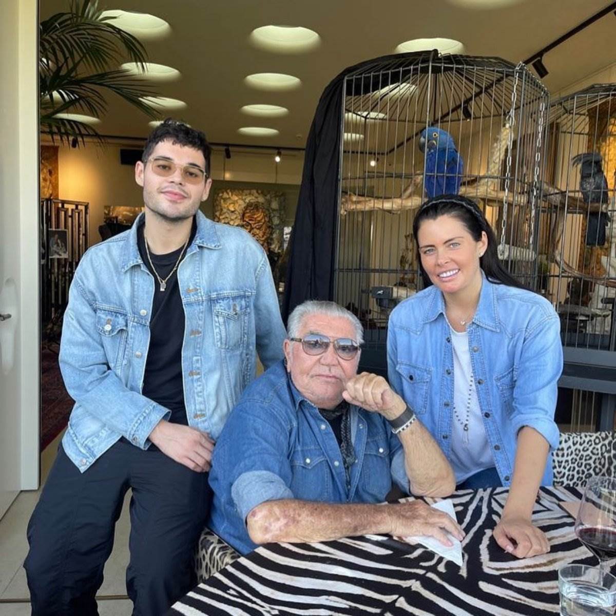 Roberto Kavali sa devojkom