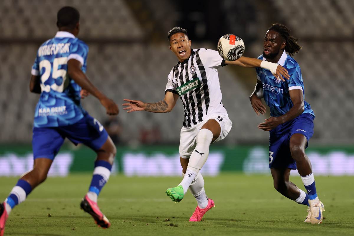 Aleksandar Stanojević pred Gent Partizan