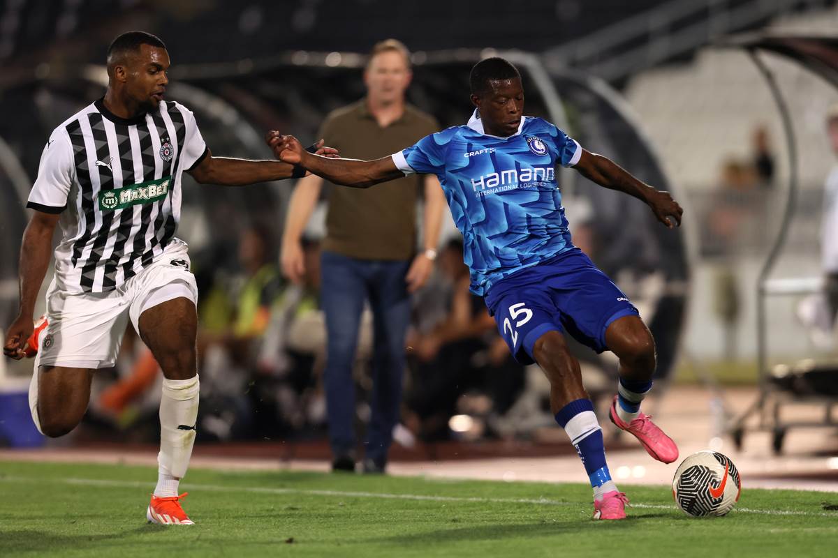 Aleksandar Stanojević pred Gent Partizan