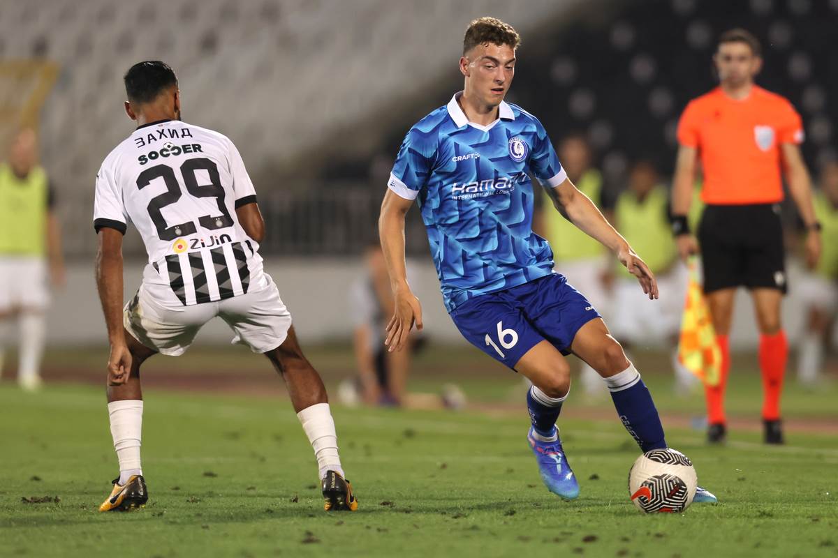 Aleksandar Stanojević pred Gent Partizan