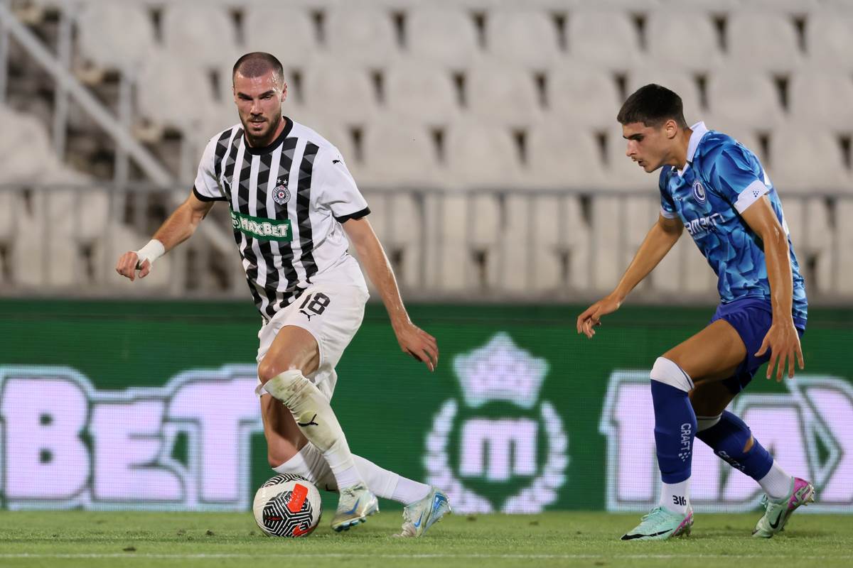 Aleksandar Stanojević pred Gent Partizan