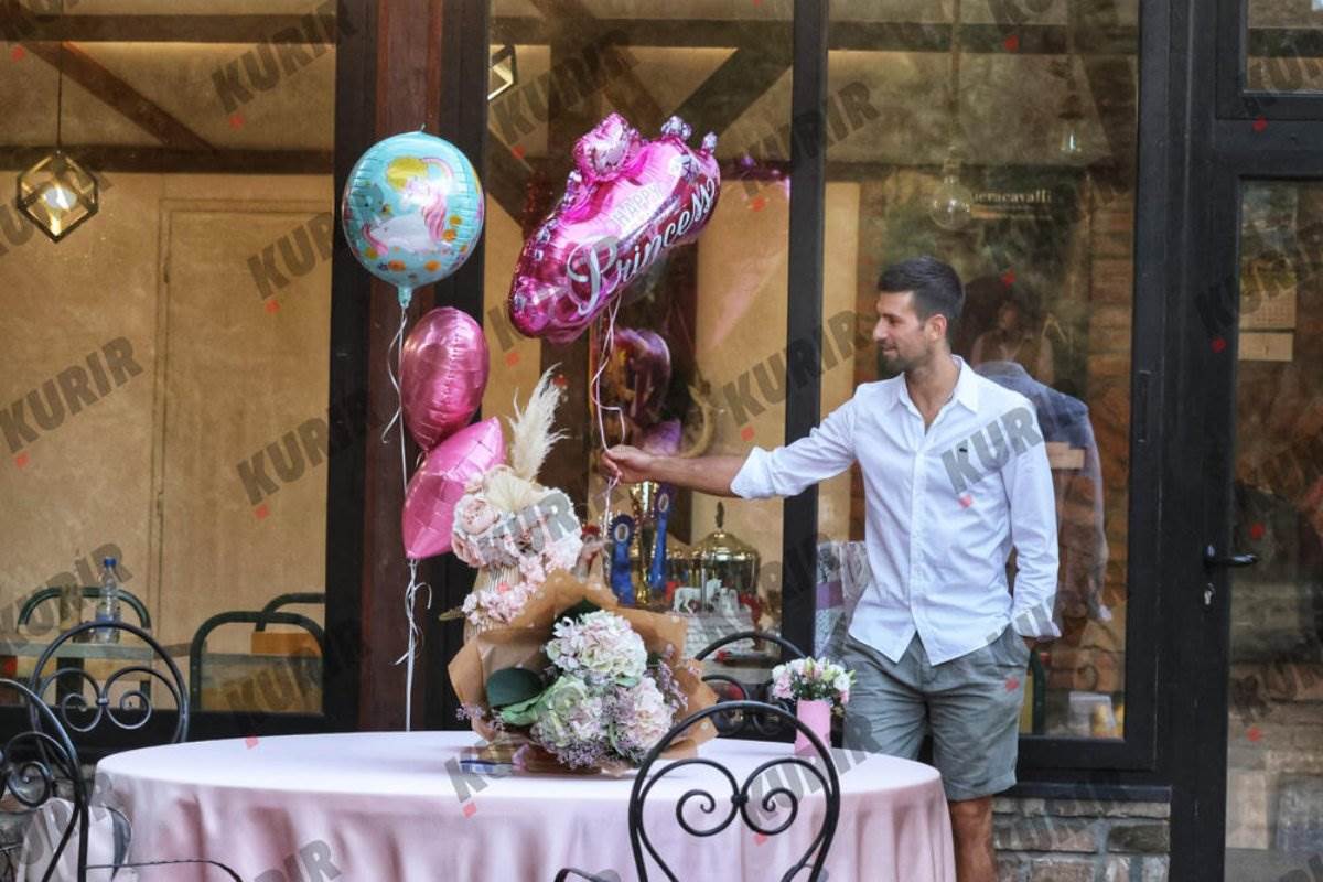 Rođendan Tare, ćerke Novaka Đokovića