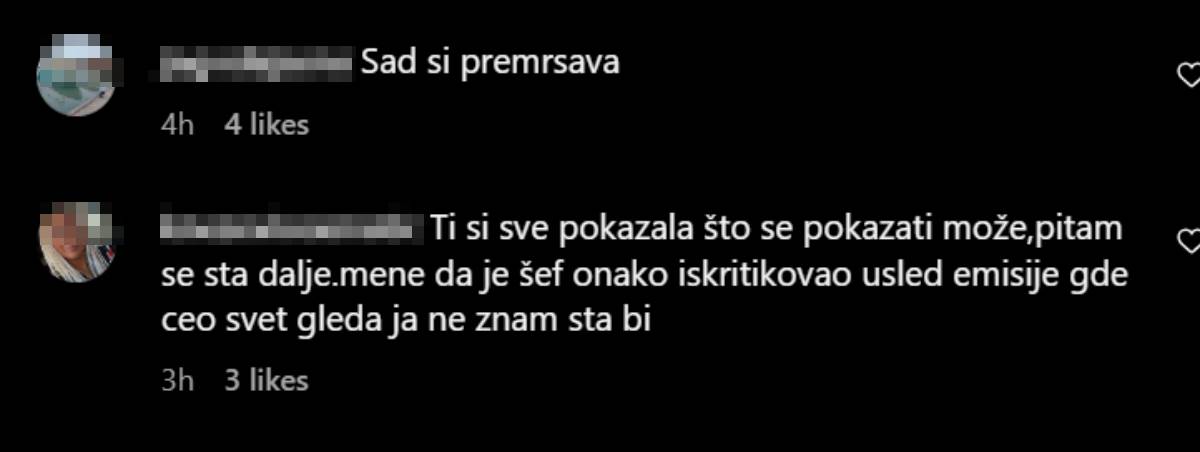 Jovana Jeremić komentari