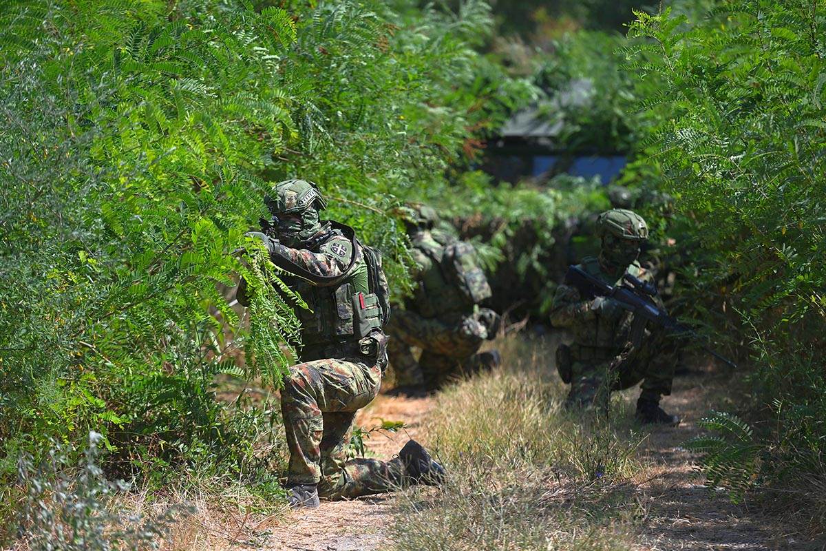 Kako izgleda trening vojnika kopnene jedinice Vojske Srbije