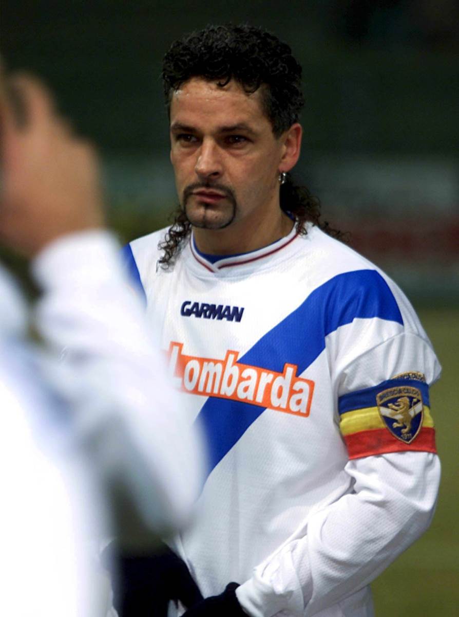 Roberto Bađo u dresu Breše