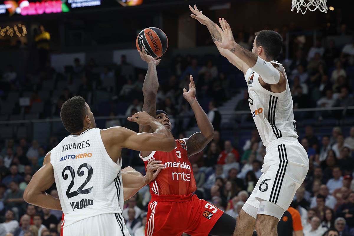 Crvena zvezda nije oštećena protiv Reala, Valter Tavares nije napravio faul već Džanan Musa