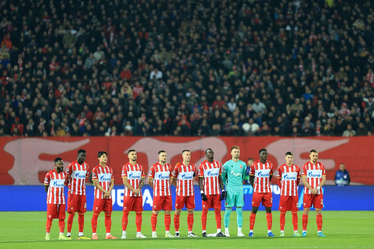 Crvena zvezda pretposlednja na tabeli Lige šampiona