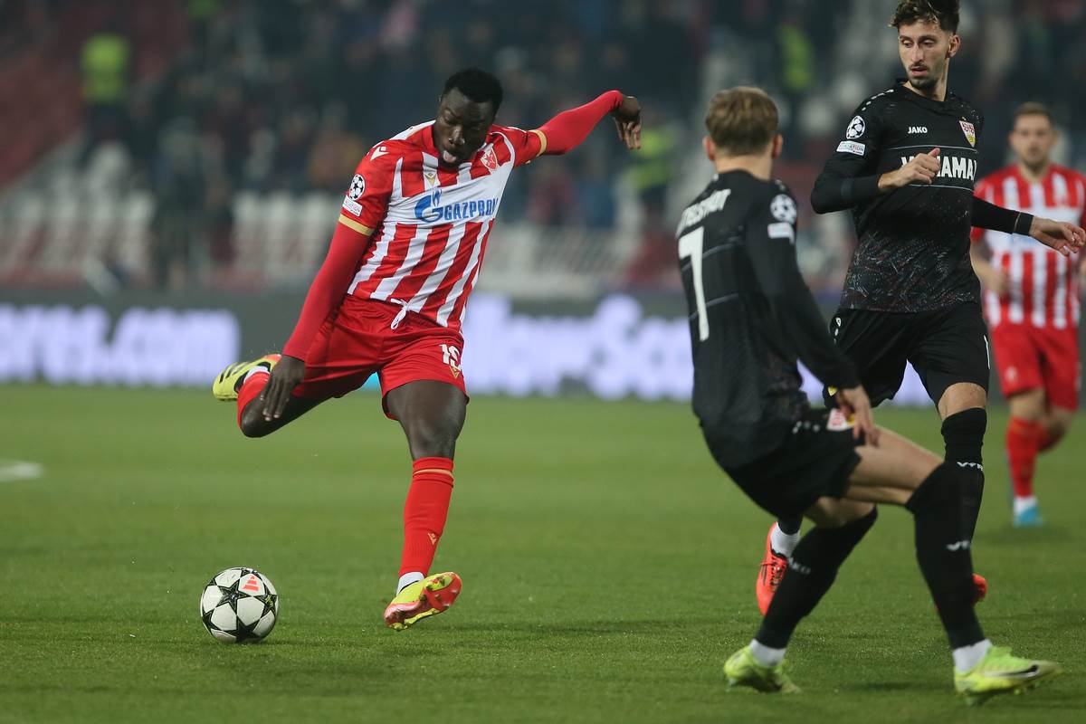 Silas gol na Crvena zvezda Štutgart