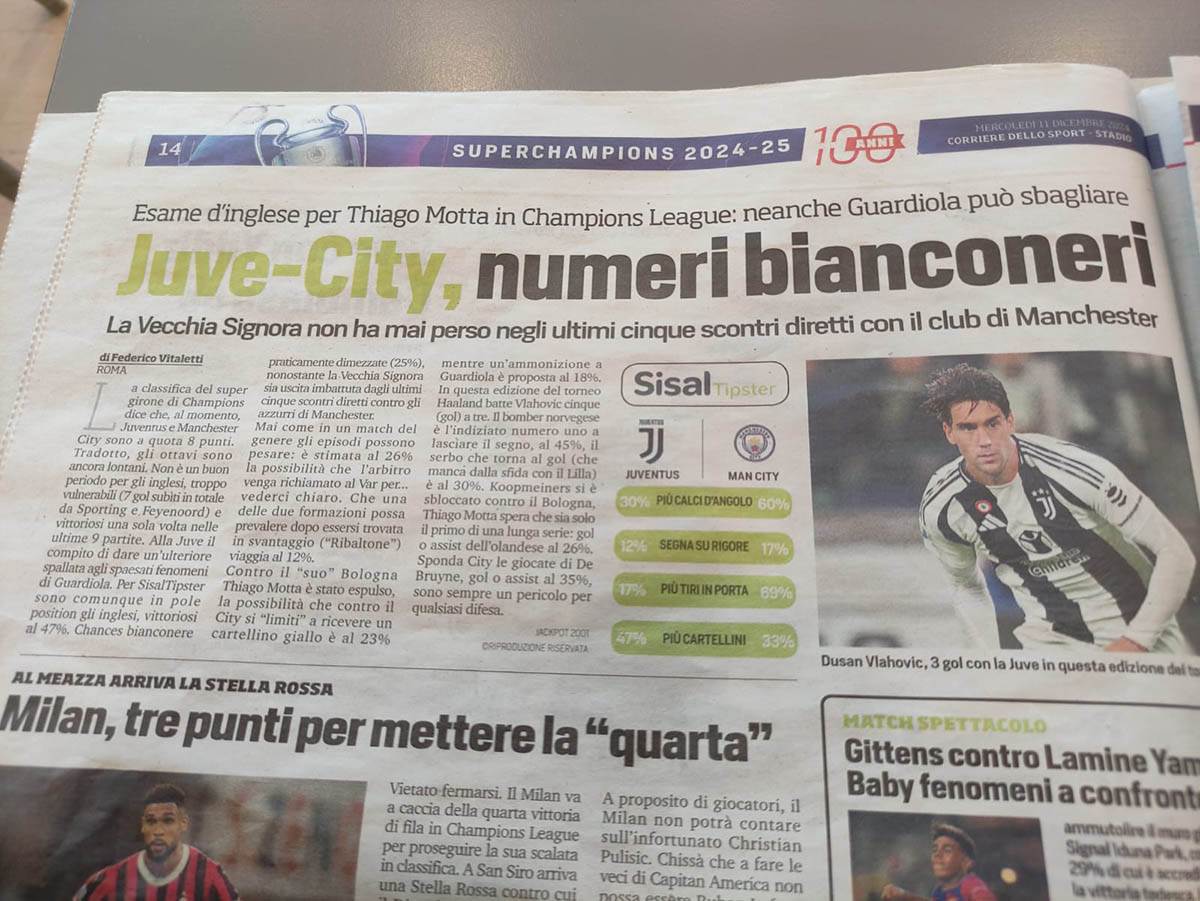 Italijanski mediji pred Milan - Zvezda (6).jpg