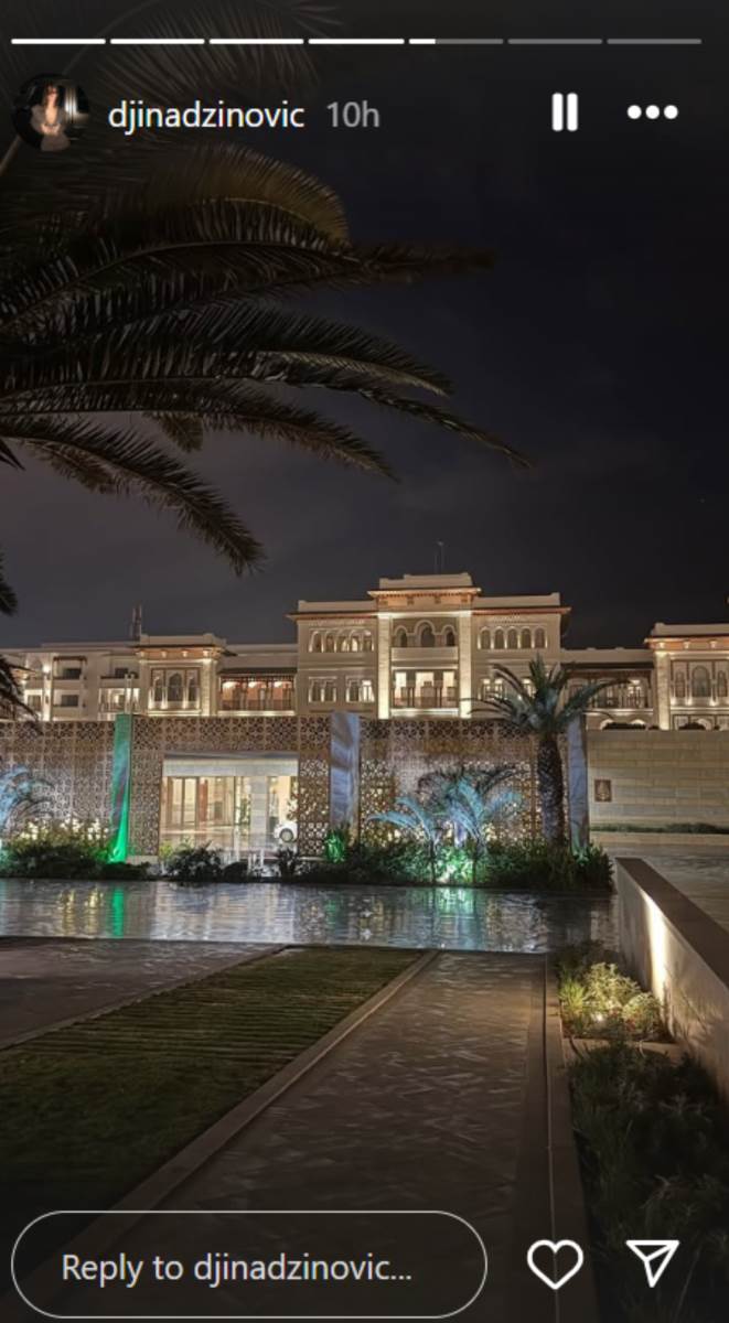 Đina Džinović u Maroku sa dečkom