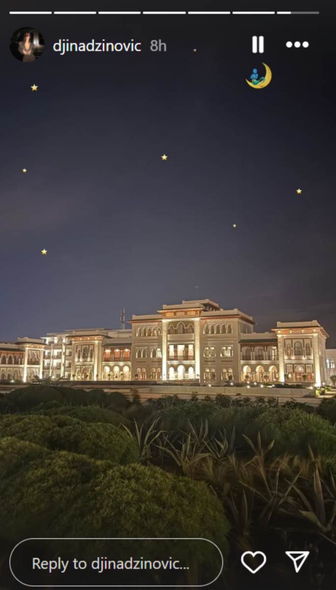 Đina Džinović u Maroku sa dečkom