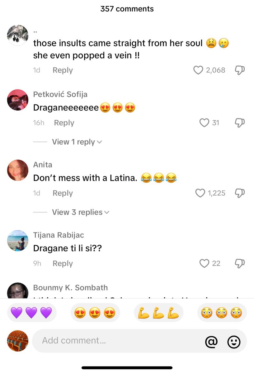 Dragan Mićanović, Salma Hajek komentari