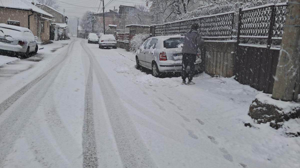 Vranje na udaru snežnih padavina