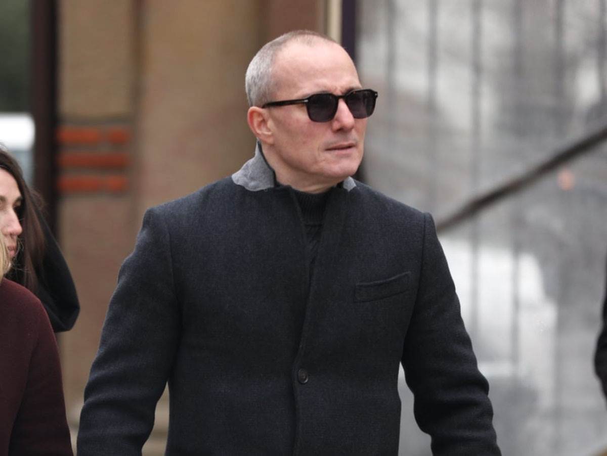 Nenad Jezdić na sahrani Milorada Milinkovića