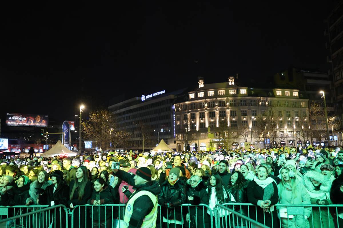 Doček srpske Nove godine 2025, Dejan Petrović Big Bend, Aco Pejović