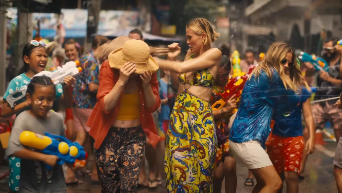 The White Lotus scene