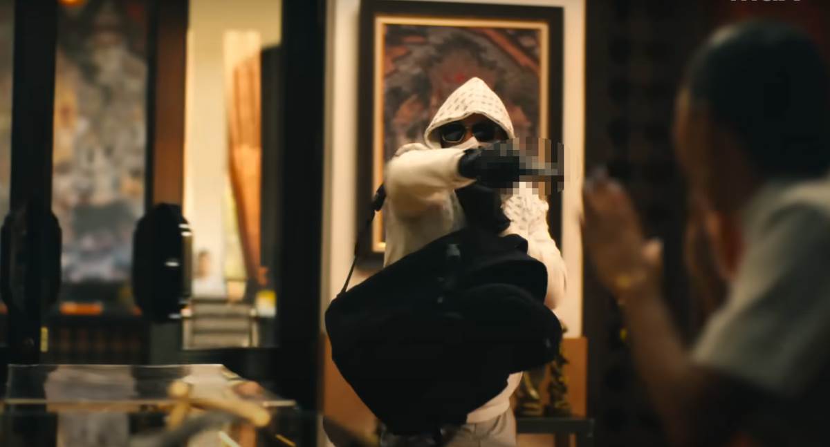 The White Lotus scene