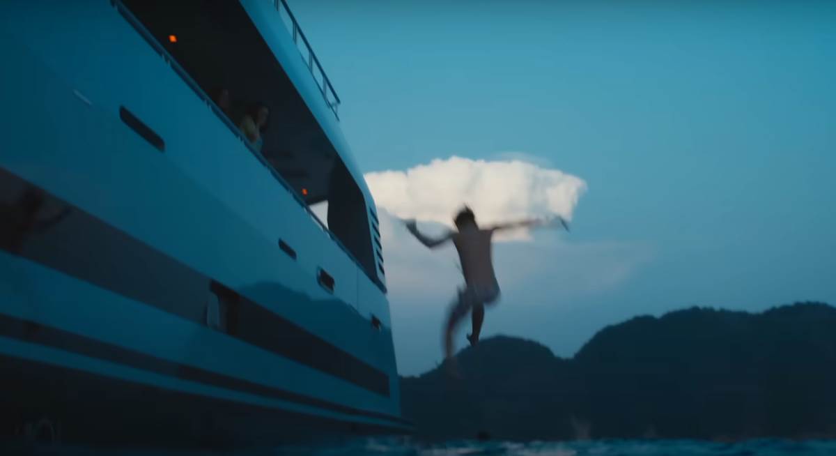 The White Lotus scene