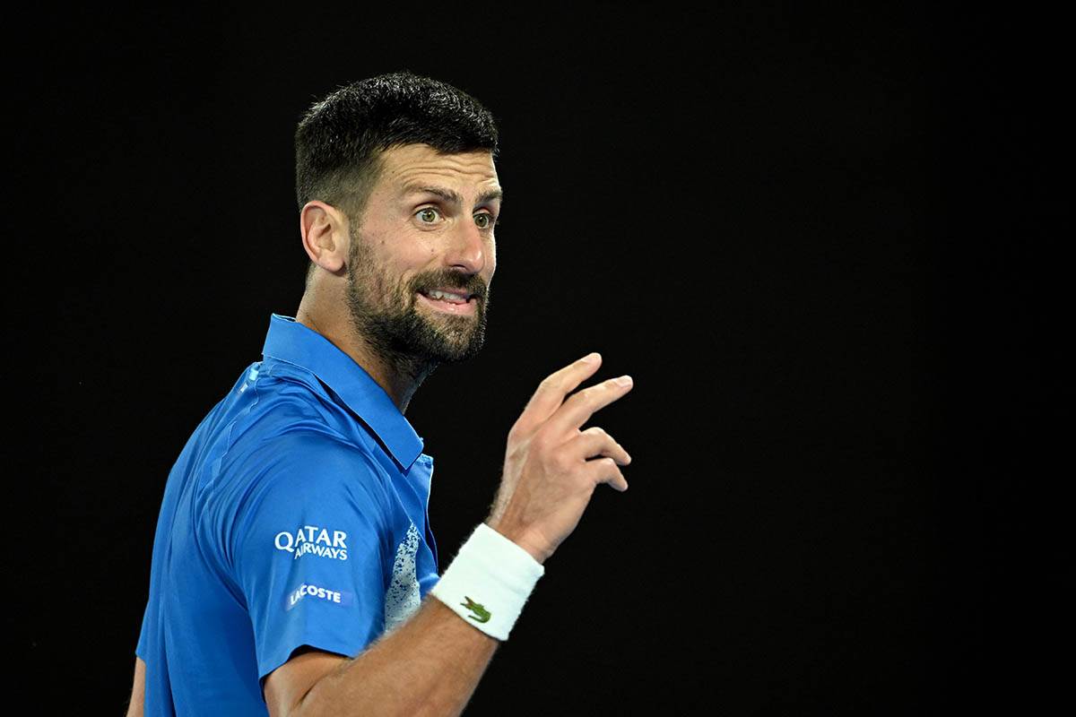 Novaka Đokovića voditelj vređao usred emicije na Australijan openu