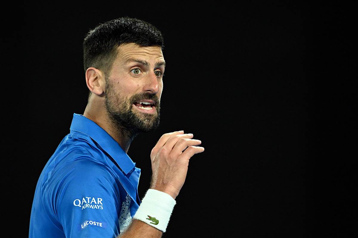 Novaka Đokovića voditelj vređao usred emicije na Australijan openu