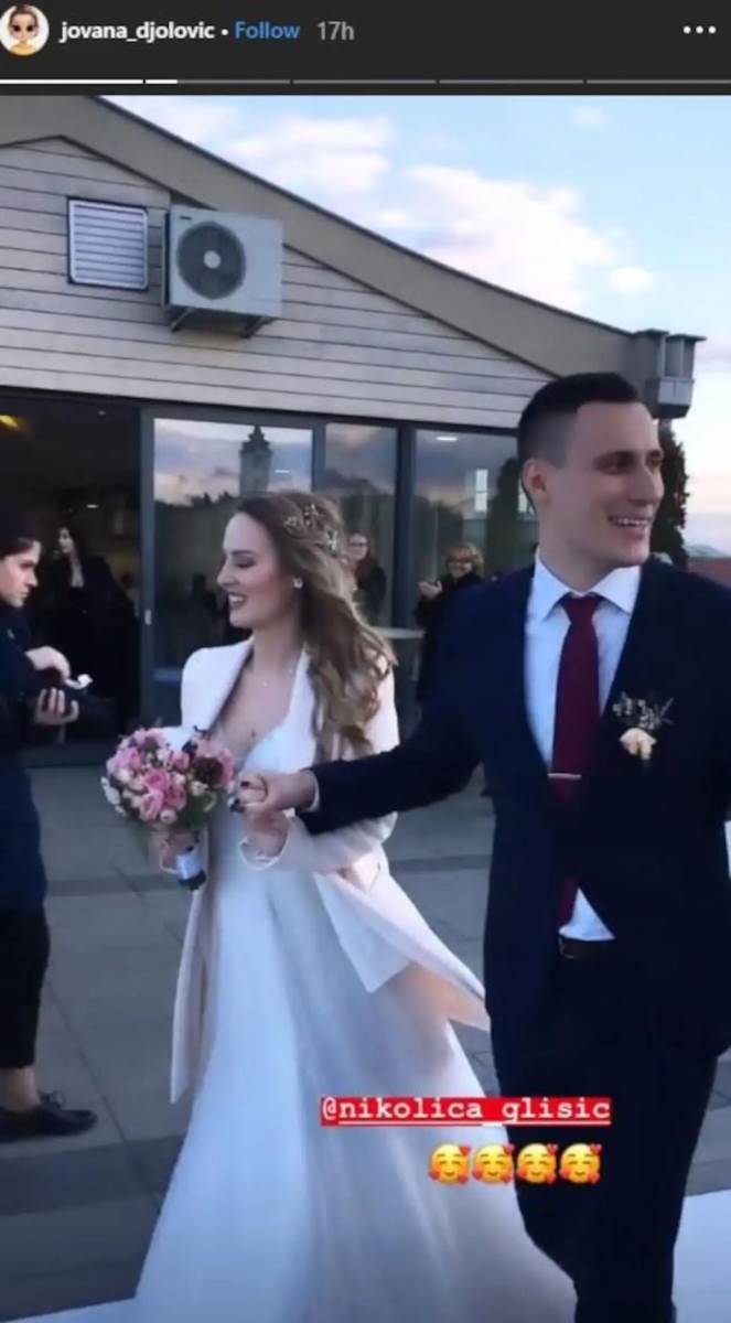 Nikola Glišić, supruga