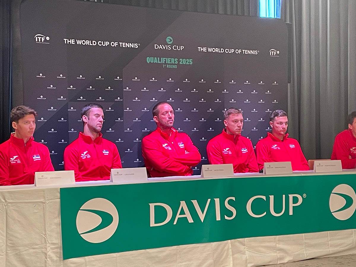 Srbija Danska Dejvis kup konferencija Viktor Troicki iznenadio novinare