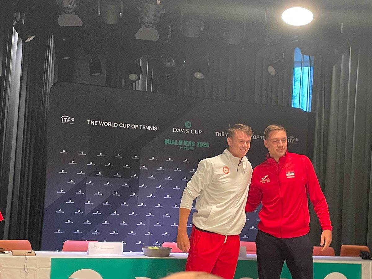 Srbija Danska Dejvis kup konferencija Viktor Troicki iznenadio novinare