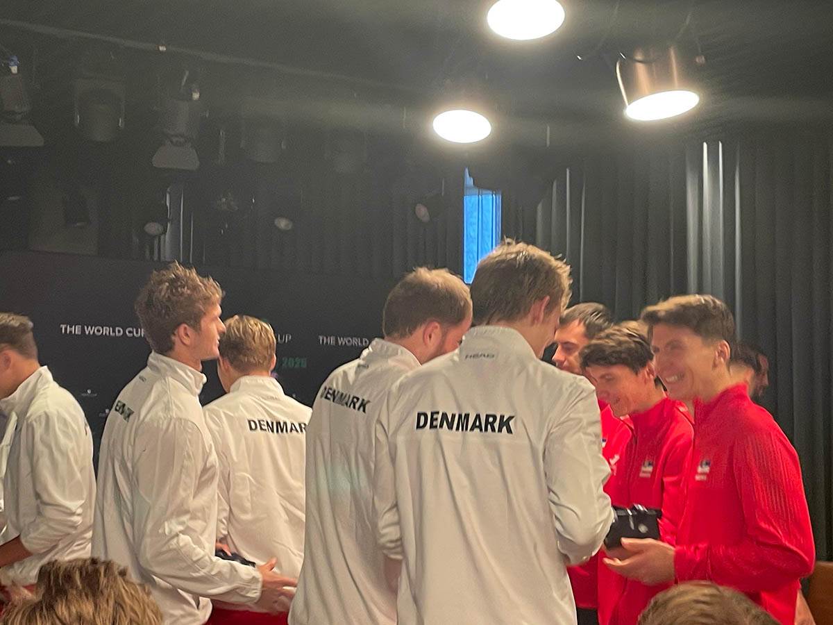 Srbija Danska Dejvis kup konferencija Viktor Troicki iznenadio novinare