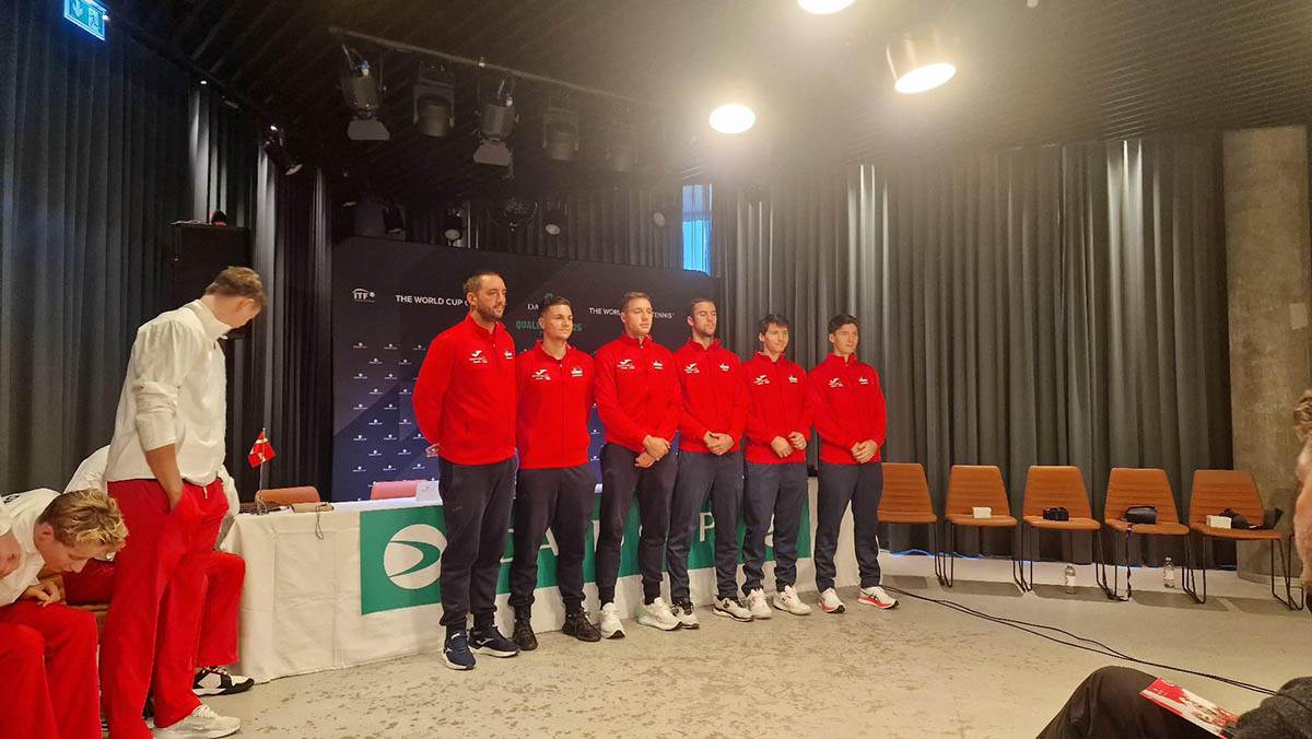 Srbija Danska Dejvis kup konferencija Viktor Troicki iznenadio novinare