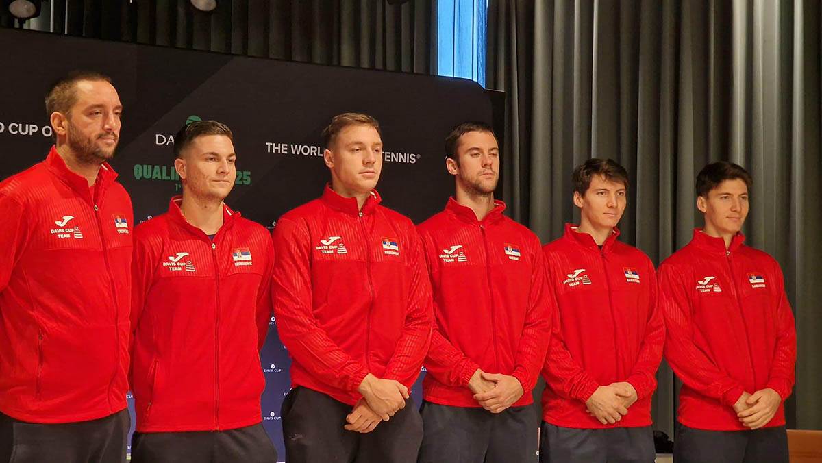 Srbija Danska Dejvis kup konferencija Viktor Troicki iznenadio novinare