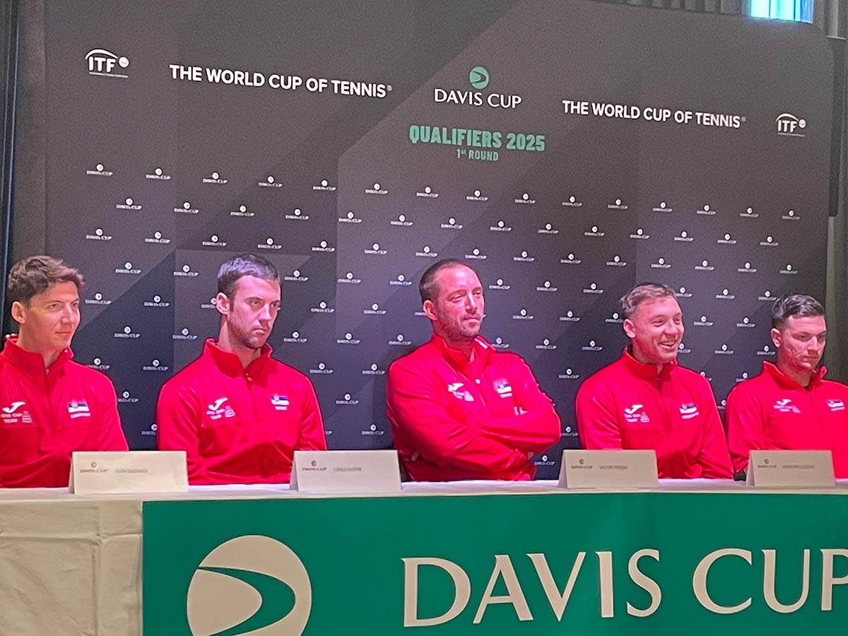 Srbija Danska Dejvis kup konferencija Viktor Troicki iznenadio novinare