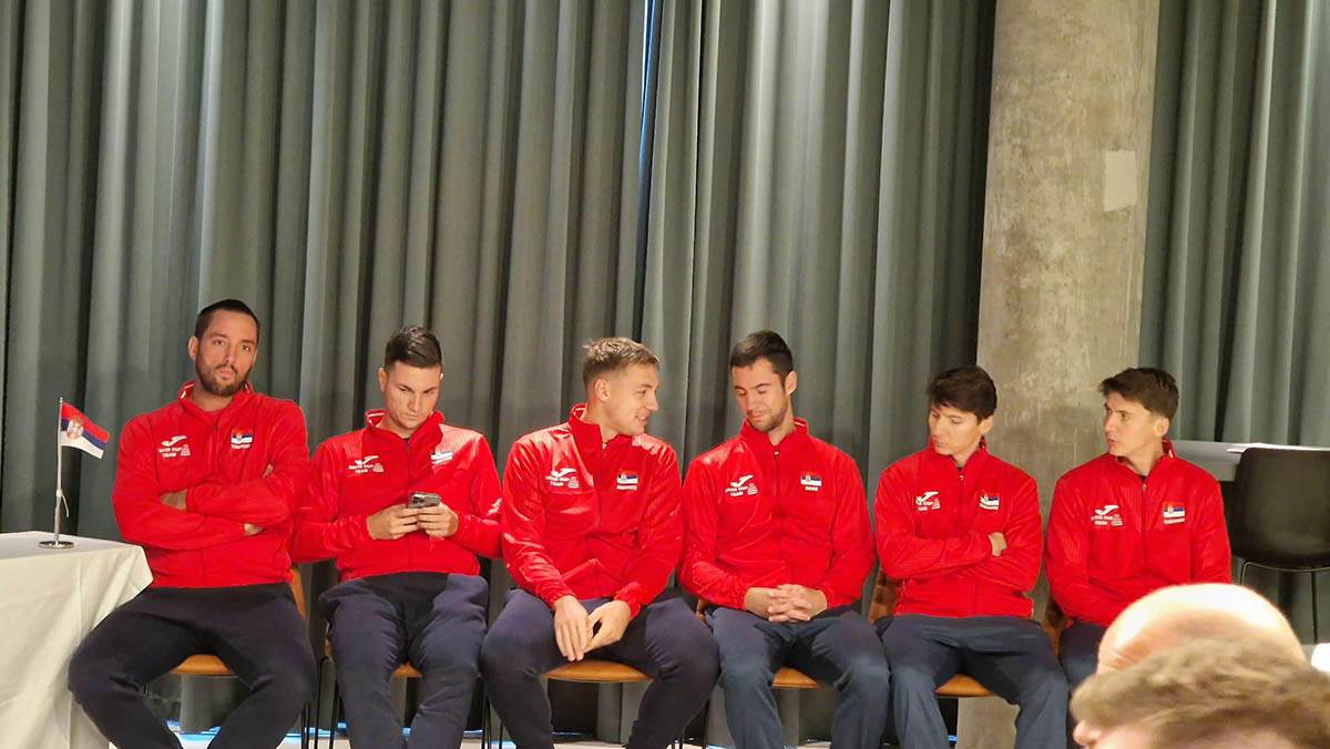 Srbija Danska Dejvis kup konferencija Viktor Troicki iznenadio novinare