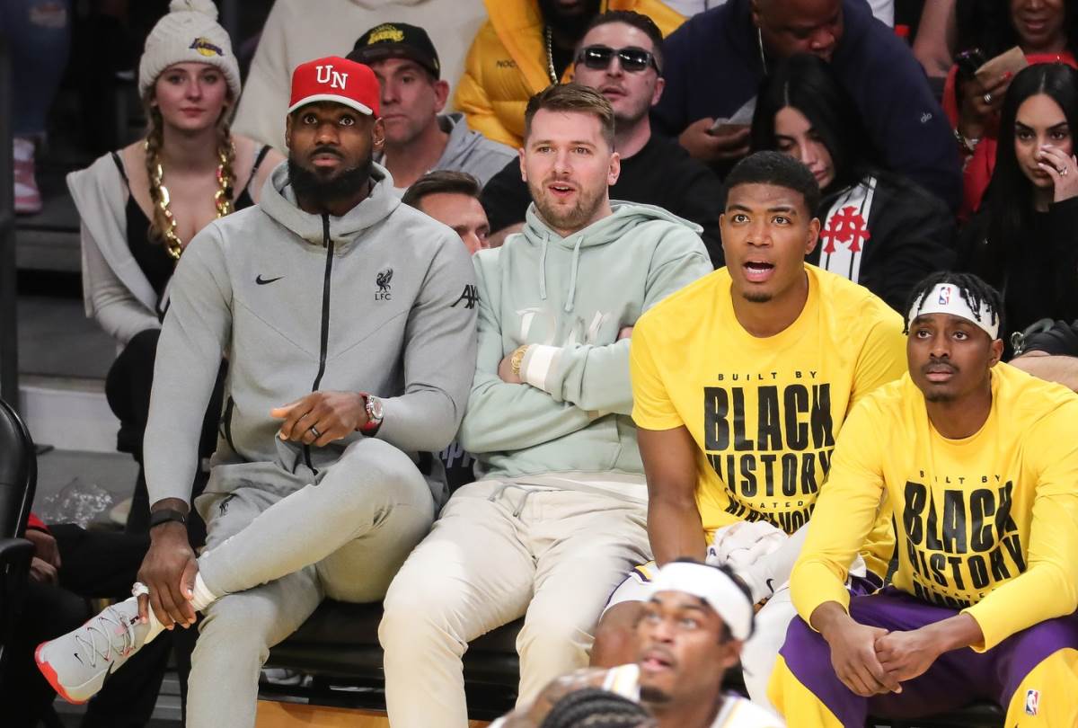 Luka Dončić i Lebron Džejms