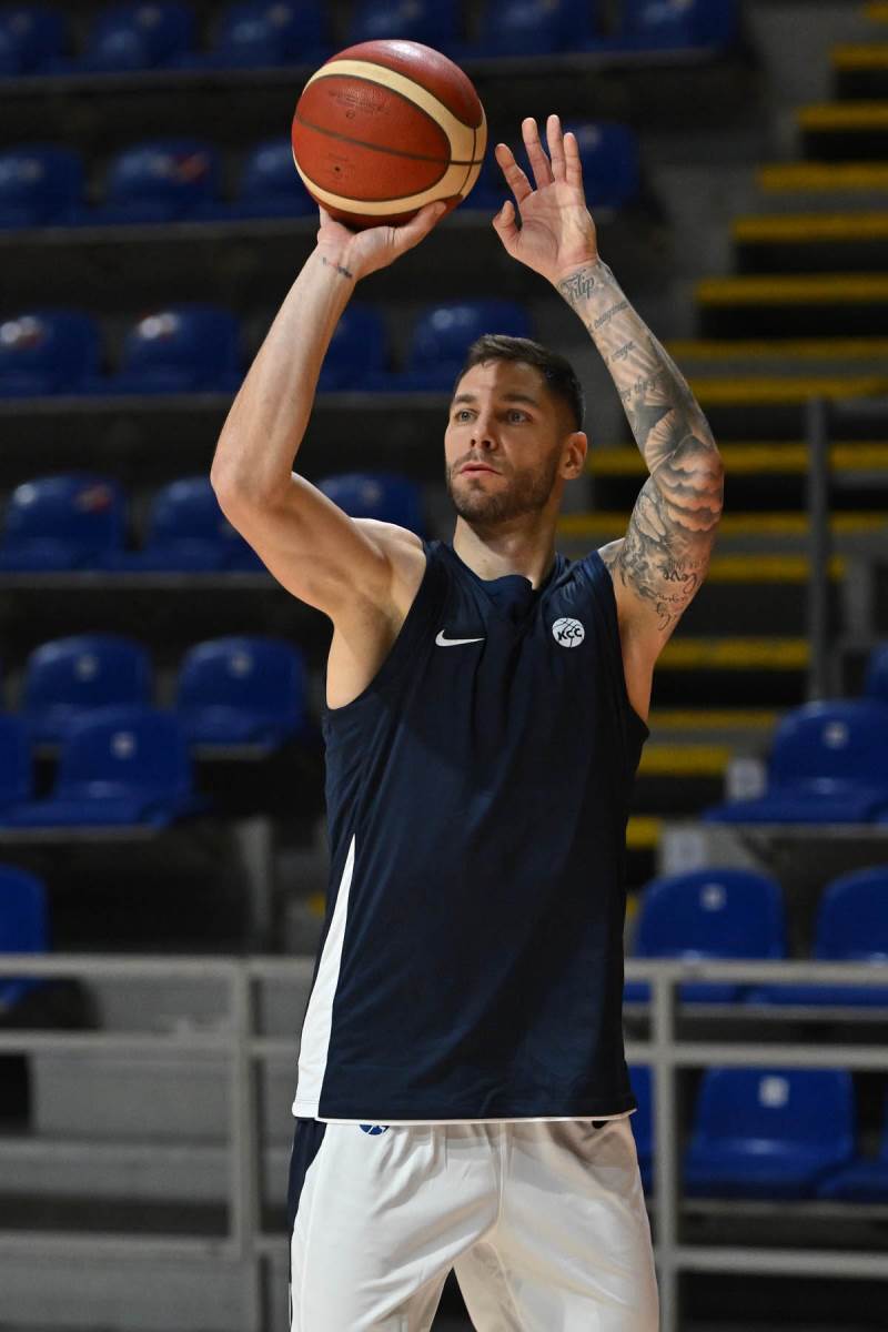 reprezentacije Srbije na treningu