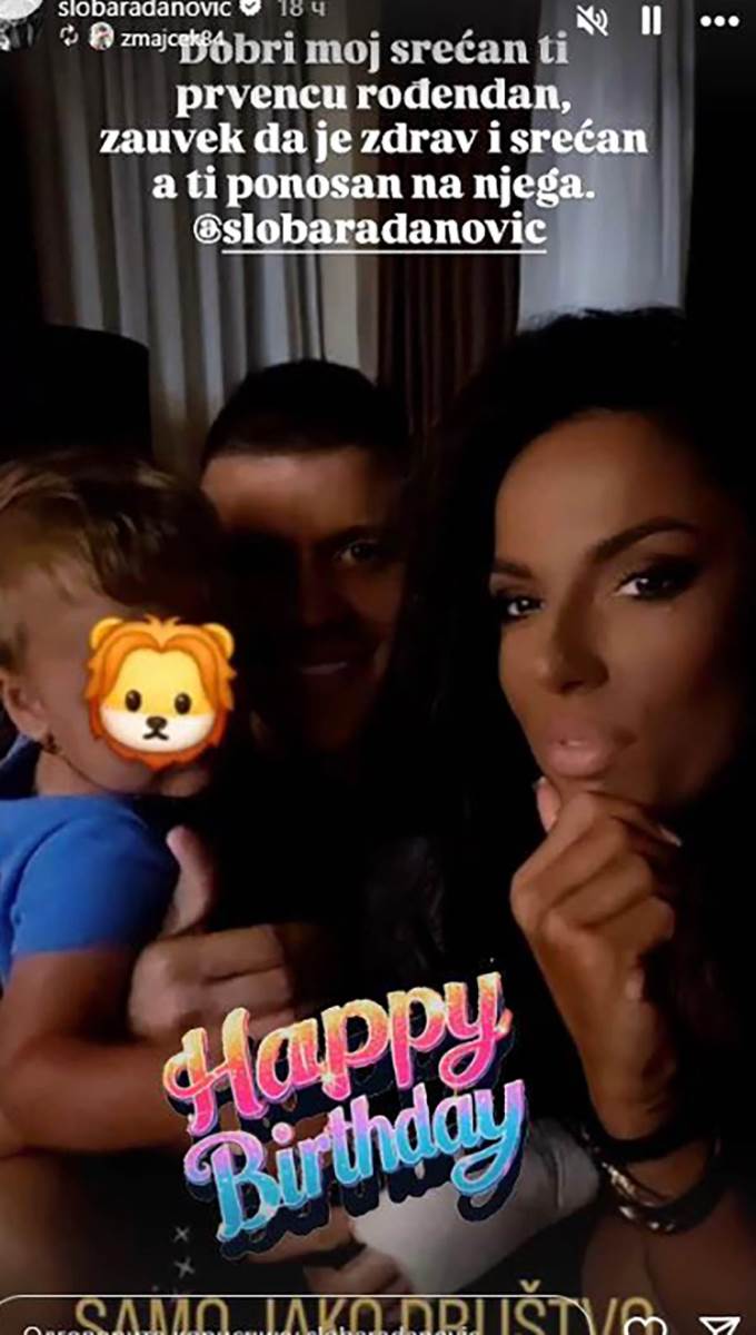 sin Slobe Radanovića