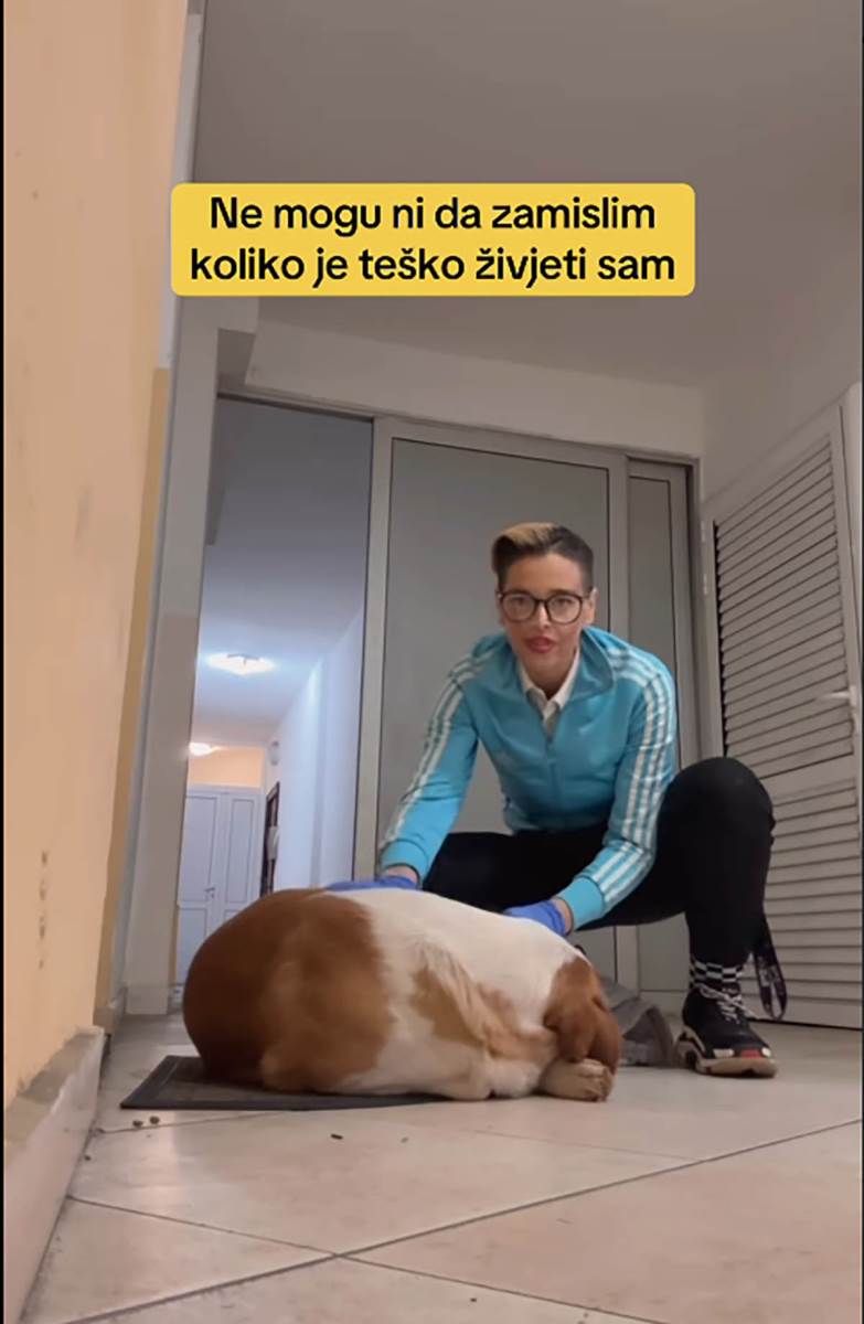 Devojka sa zmijom kućni ljubimci