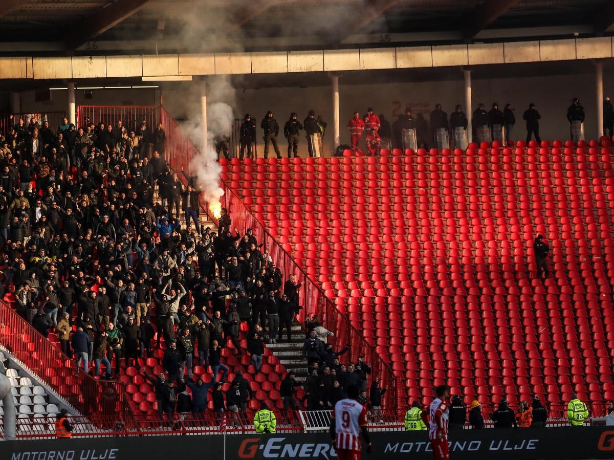 Ibrahim Zubairu gol za Partizan protiv Crvene zvezde u 175. večitom derbiju