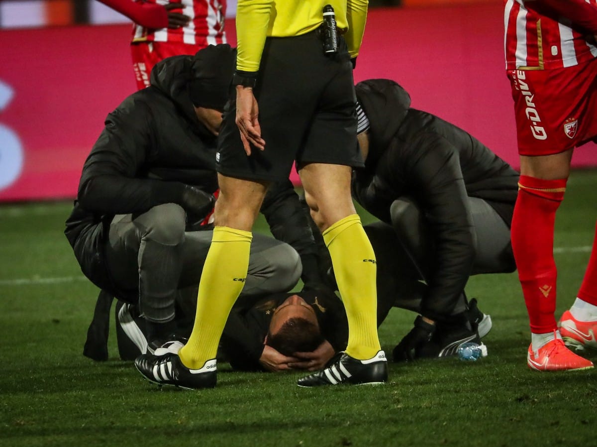 Penal za Partizan u derbiju video snimak