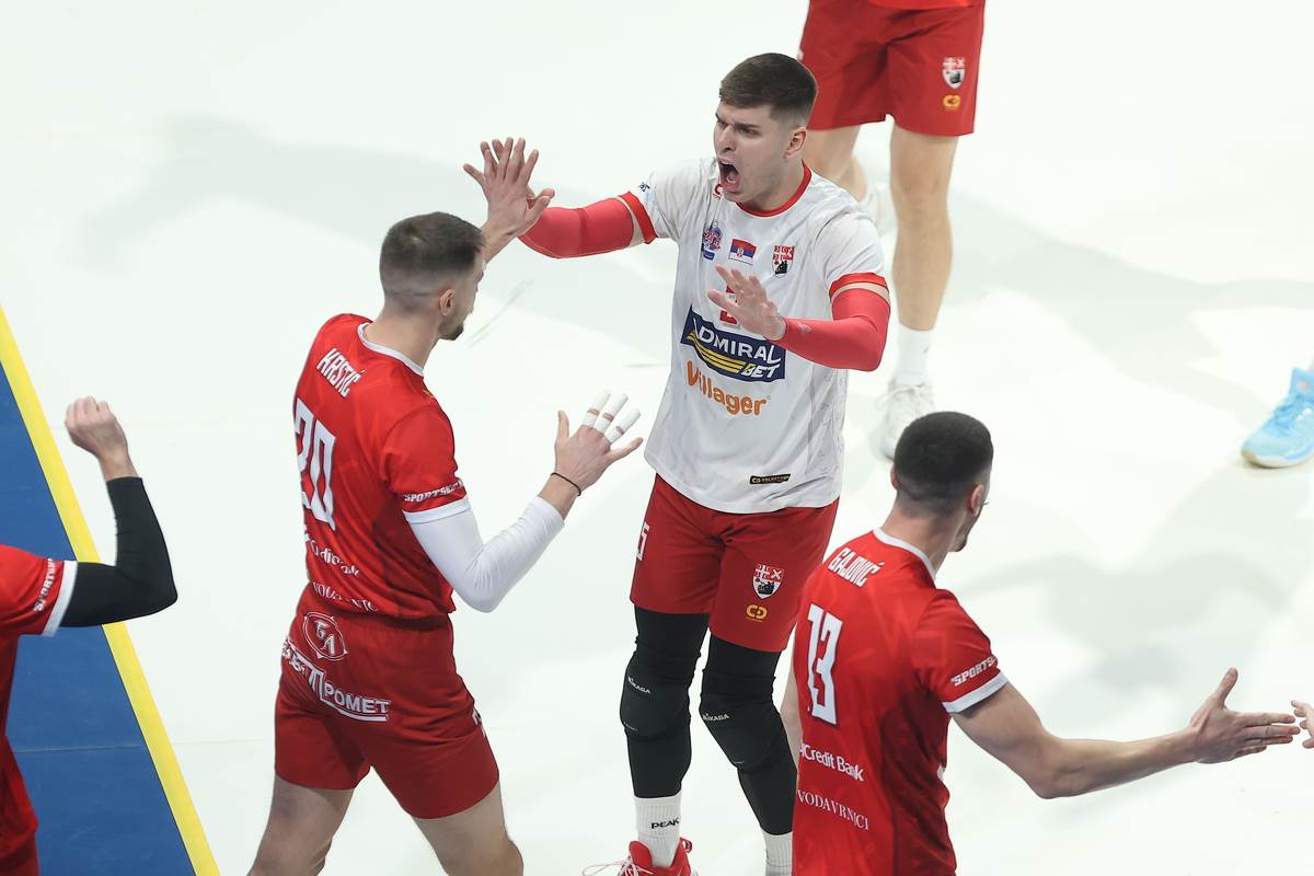 Radnički pobedio Partizan i osvojio Kup Srbije u odbojci