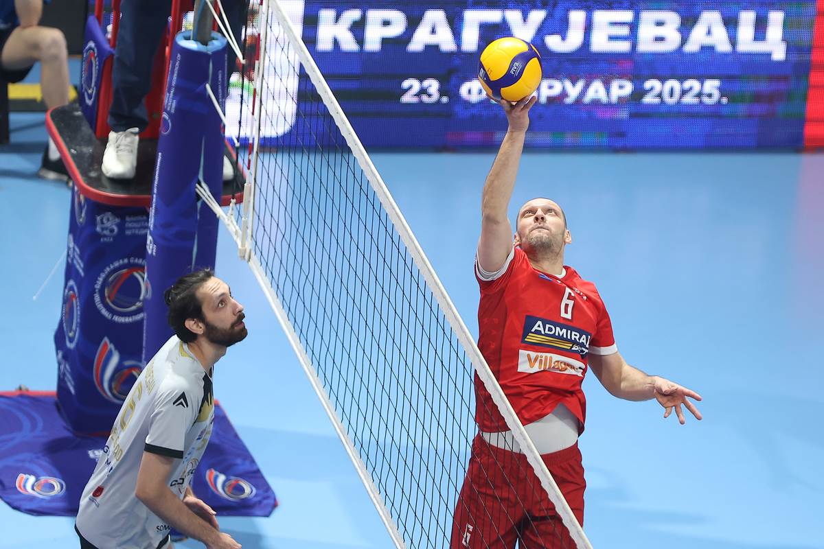 Radnički pobedio Partizan i osvojio Kup Srbije u odbojci