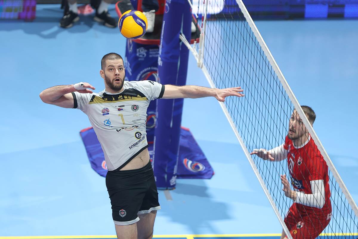 Radnički pobedio Partizan i osvojio Kup Srbije u odbojci