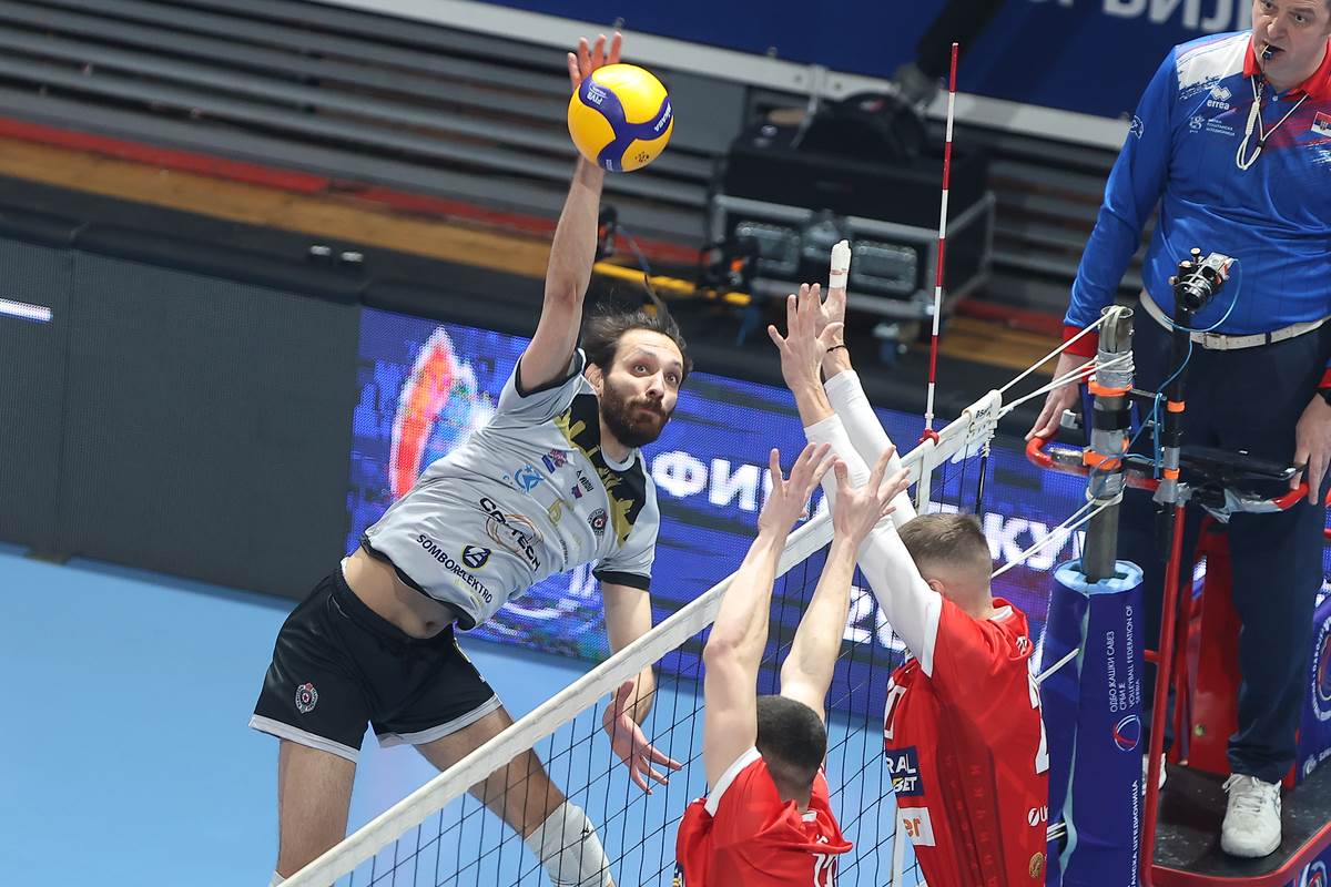 Radnički pobedio Partizan i osvojio Kup Srbije u odbojci