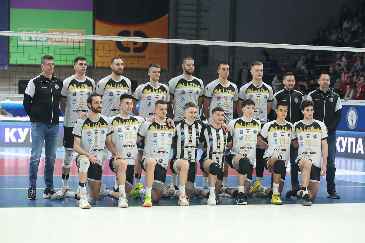 Radnički pobedio Partizan i osvojio Kup Srbije u odbojci