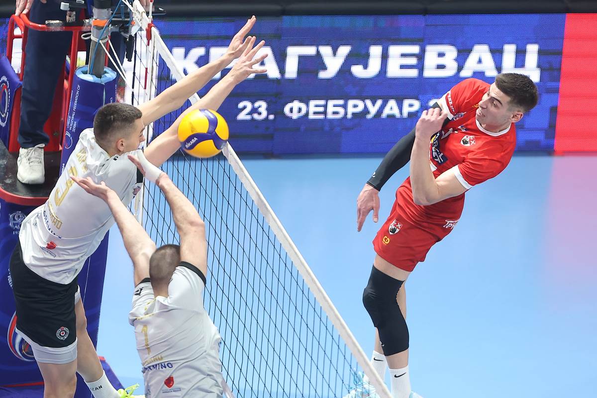 Radnički pobedio Partizan i osvojio Kup Srbije u odbojci