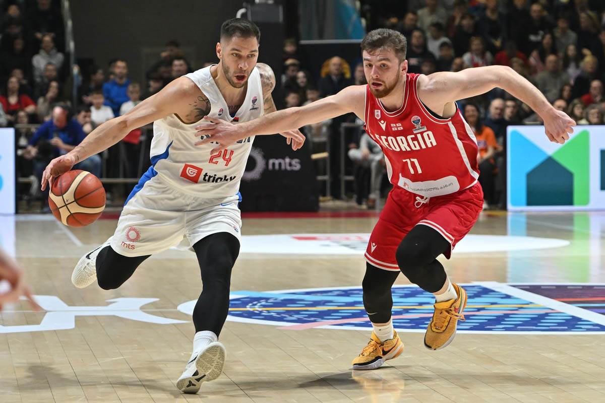 Srbija Gruzija uživo prenos livestream Sportklub Eurobasket 2025