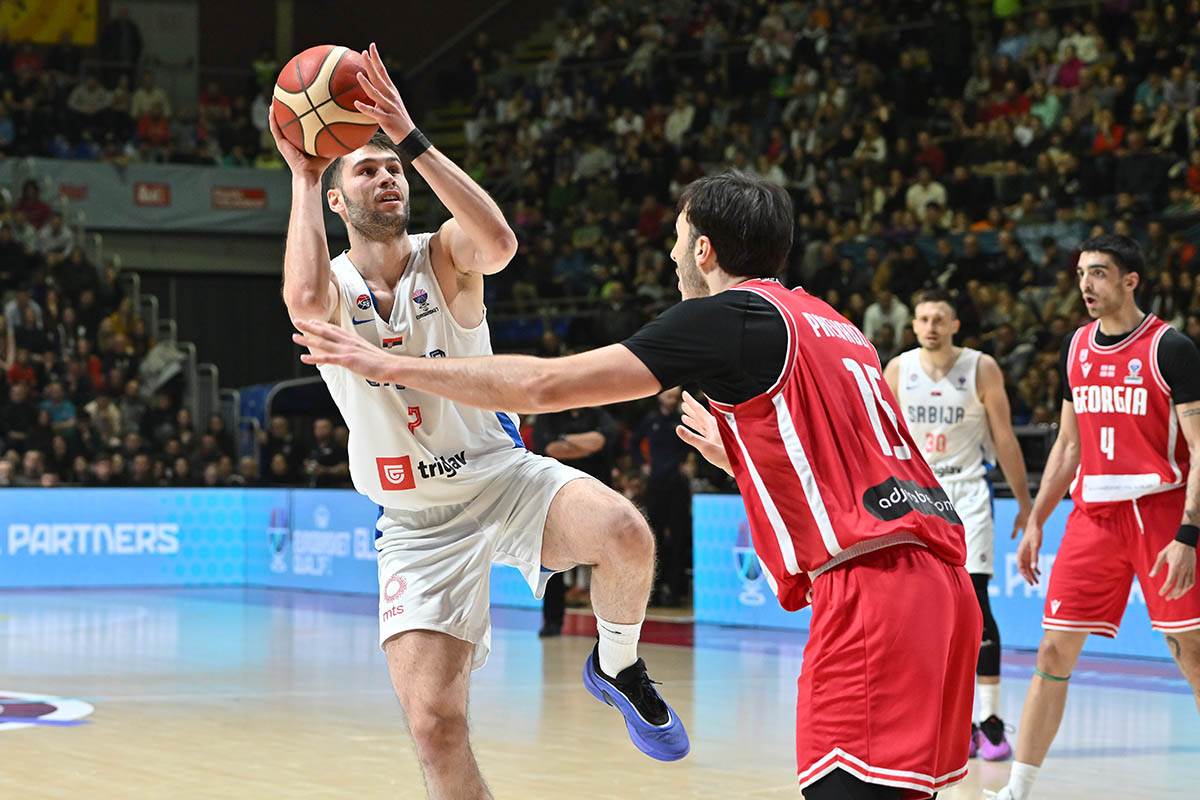 Srbija Gruzija uživo prenos livestream Sportklub Eurobasket 2025